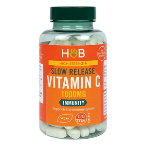 Slow Release Vitamin C, 1000mg - 120 vegan tabs - Holland & Barrett