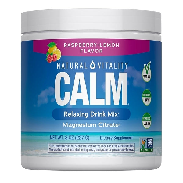Natural Calm, Raspberry Lemon - 227g - Natural Vitality
