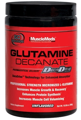 Glutamine Decanate, Unflavored - 300g - MuscleMeds