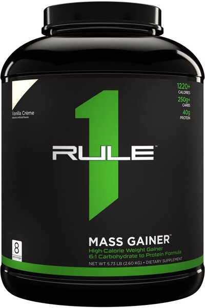 Mass Gainer, Vanilla Creme - 2600g - Rule One