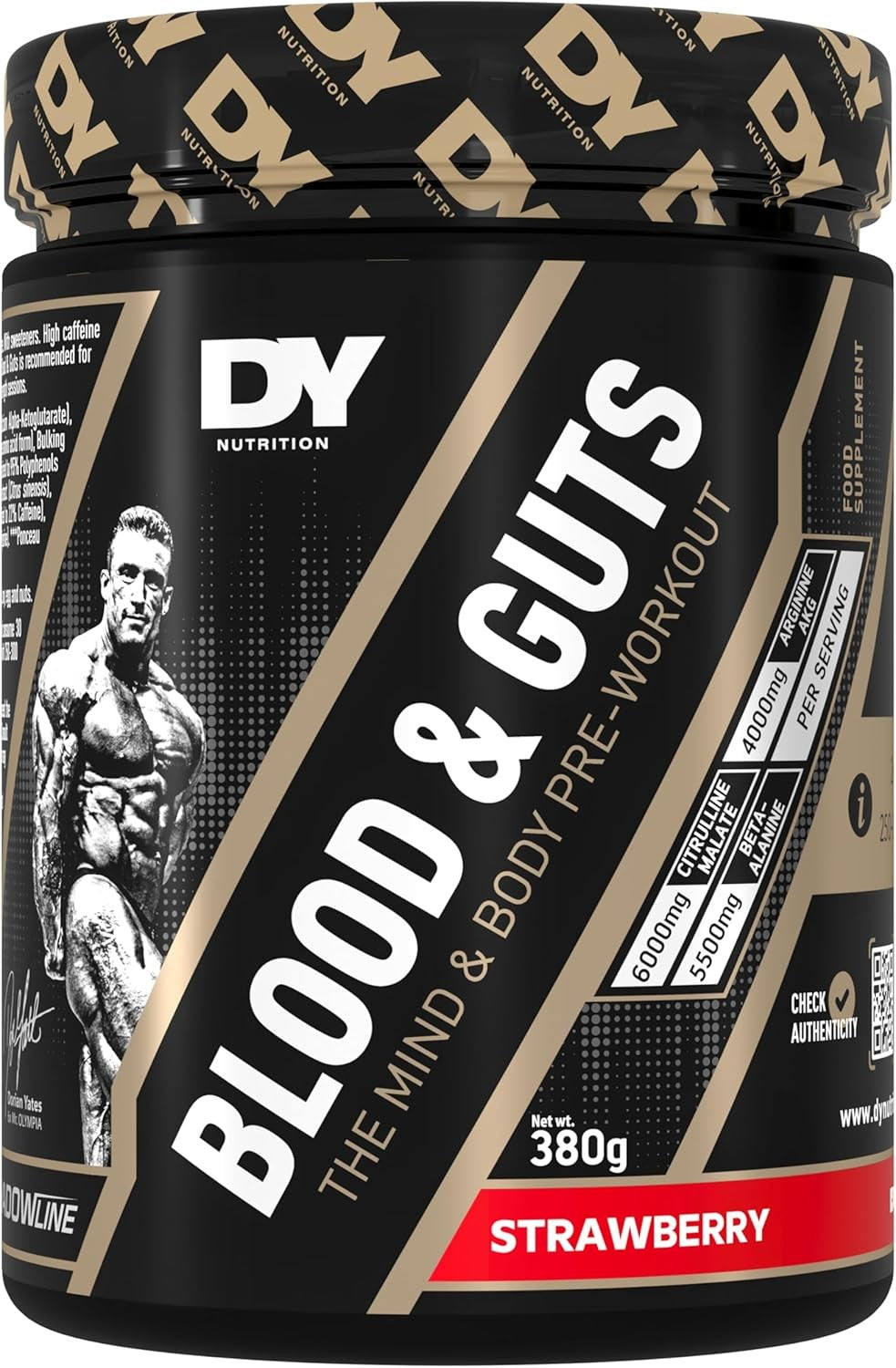 Blood and Guts, Strawberry - 380g - Dorian Yates