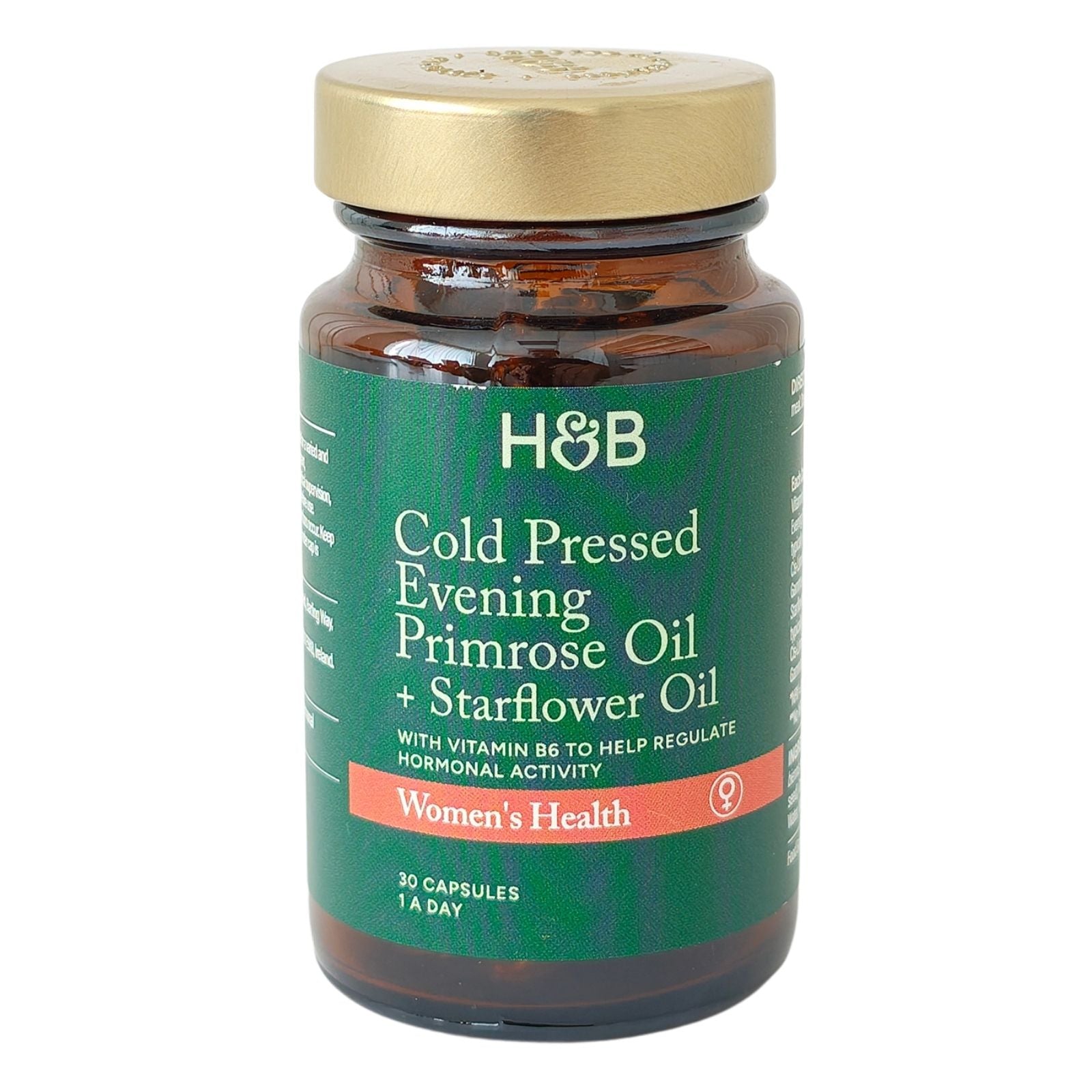 Cold Pressed Evening Primrose Oil + Starflower Oil - 30 caps - Holland & Barrett