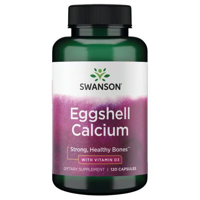 Eggshell Calcium with Vitamin D3 - Calcium - N120 - Swanson