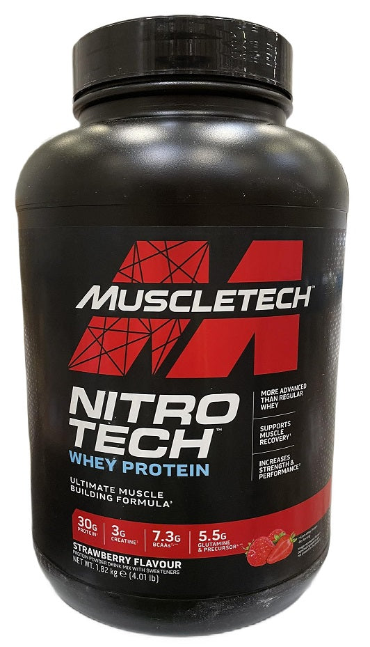 Nitro-Tech, Strawberry - 1820g - MuscleTech