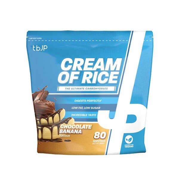 Cream of Rice, Chocolate Banana - 2000g - Trained by JP