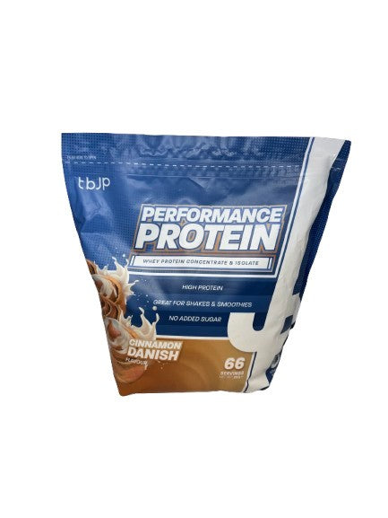 Performance Protein, Cinnamon Danish - 2000g - Trained by JP