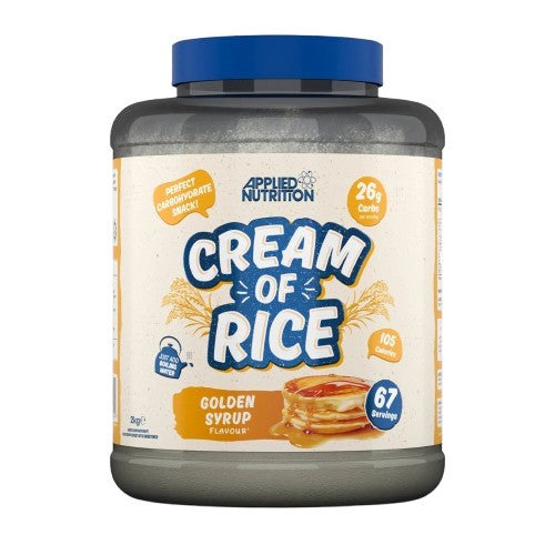 Cream of Rice, Golden Syrup - 2000g - Applied Nutrition