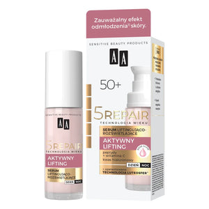 AA Age Technology 5 Repair 50+ lifting and brightening serum Active for day night 30 ml - Kosmetika