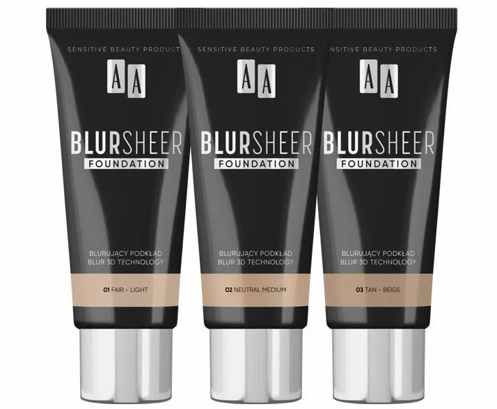 AA Blursheer Foundation Face Primer Set (9 + 3gratis) - Kosmetika