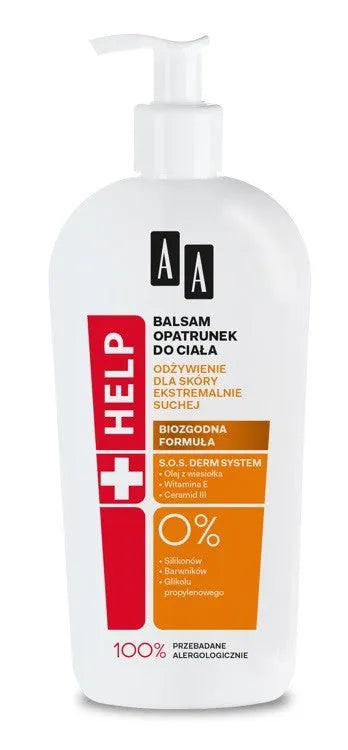 AA HELP Body lotion - labai sausai odai 400ml - Kosmetika