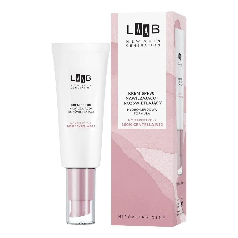 AA LAAB Cream SPF30 drėkinantis ir šviesinantis 40ml - Kosmetika