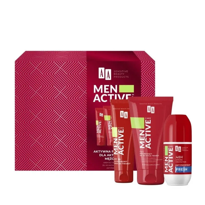 AA Men Active dovanų rinkinys - Kosmetika