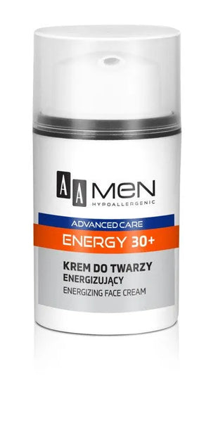 AA Men Adventure Care Face Cream Energija 30+ energizuojantis 50ml - Kosmetika