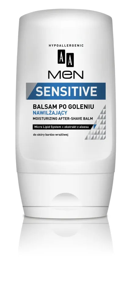 AA Men Sensitive Aftershave Balm Drėkinamasis 100ml - Kosmetika