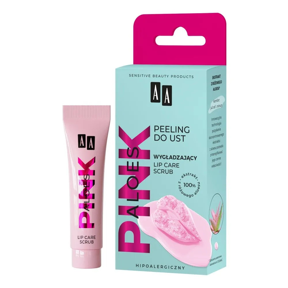 AA Pink Aloe Smoothing Lūpų Šveitimas 10g - Kosmetika