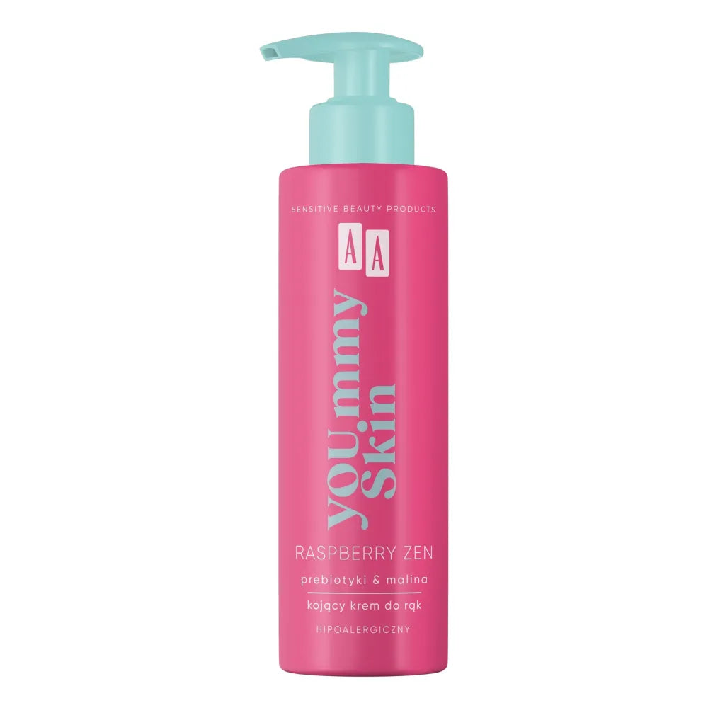 AA Yoummy Skin Raspberry Zen Raminantis rankų kremas 200 ml - Kosmetika