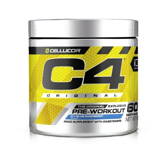 C4 Original, Icy Blue Raspberry - 396g - Cellucor