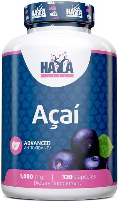 Acai 1000mg - 120 caps - Haya Labs - Papildai