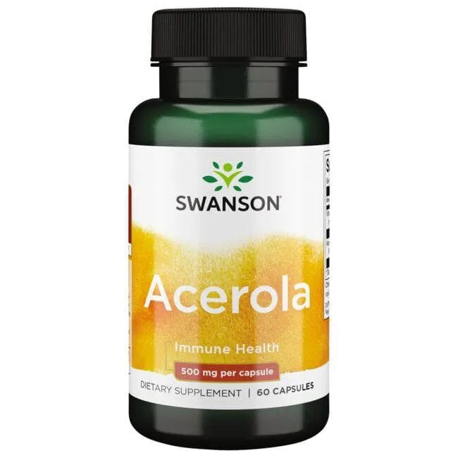 Acerola - 500 mg - N60 - Swanson - Papildai
