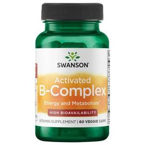 Activated B-Complex - Energijai - N60 - Swanson - Papildai