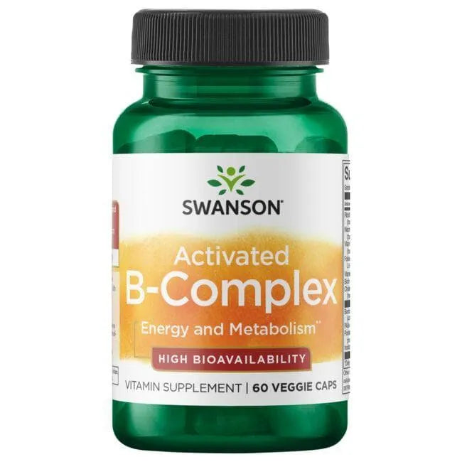Activated B-Complex - Energijai - N60 - Swanson - Papildai
