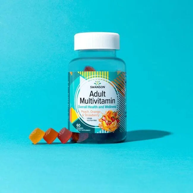 Adult Multivitamin Gummies - Vitaminai - N60 - Swanson - Papildai