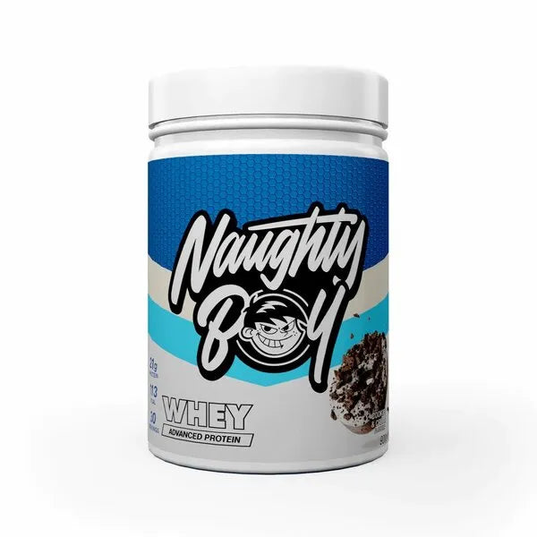 Advanced Whey Cookies & Cream - 900g - Naughty Boy - Sporto papildai
