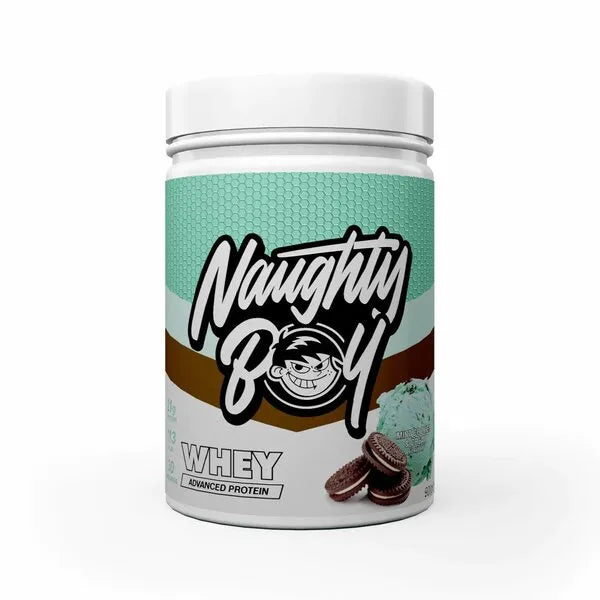 Advanced Whey Mint Cookies & Cream - 900g - Naughty Boy - Sporto papildai