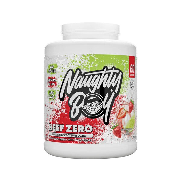 Beef Zero, Strawberry Lime - 1800g - Naughty Boy