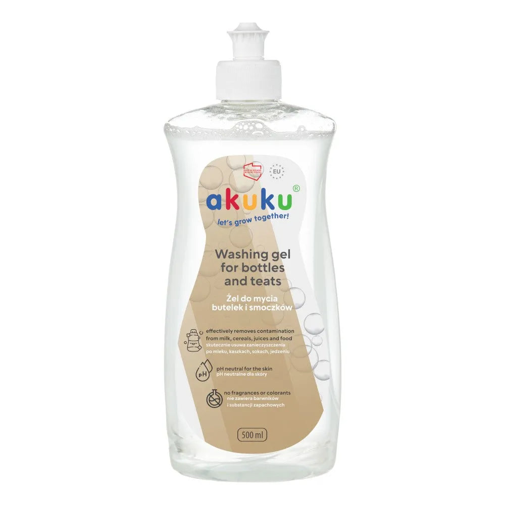 AKUKU Bottle and Pacifier Cleaning Gel 500 ml - Vaikui ir mamai