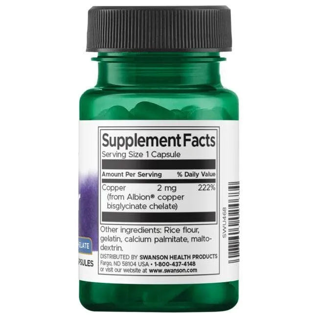 Albion Cooper - 2 mg - N60 - Varis - Swanson - Papildai