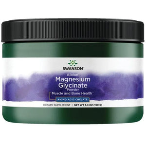 Albion Magnesium Glycinate - 150 gr - Magnio Glicinato milteliai - Swanson - Papildai