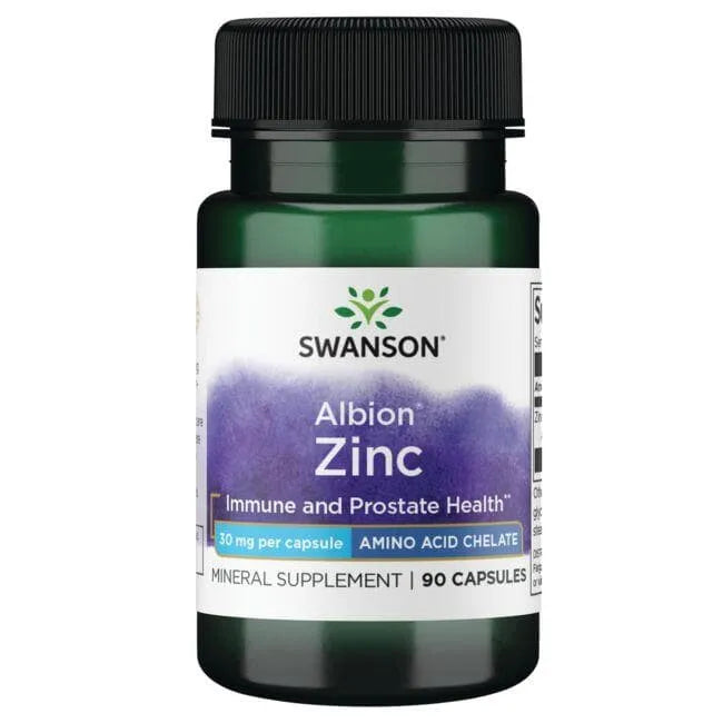 Albion Zinc - Cinkas - 30 mg - N90 - Swanson - Papildai
