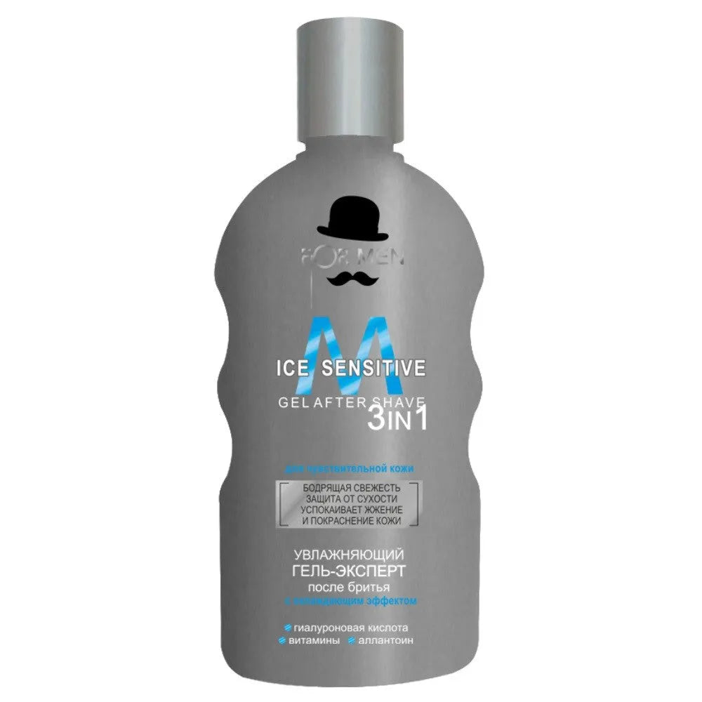 ALLIANCE OF BEAUTY Men Drėkinamasis Gelis-Profesionalus Po Skustuvo LEDAS JAUTRIAI 200 ml - Kosmetika