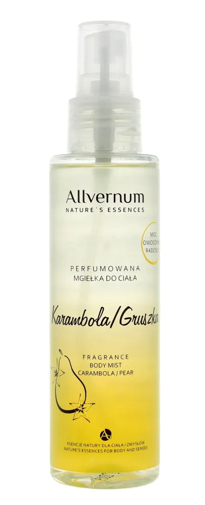Allvernum Nature’s Essences Carambola & Pear kvepianti kūno purškiklis 125 ml - Kosmetika