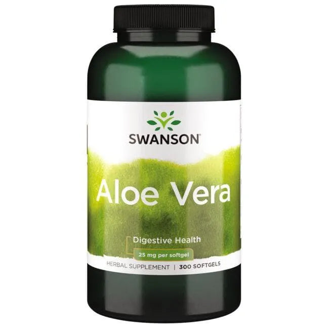 Aloe Vera - 25 mg - N300 - Swanson - Papildai