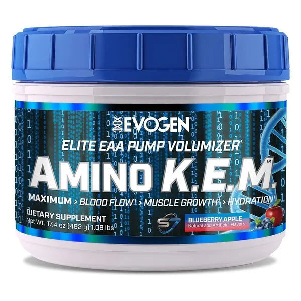 Amino K.E.M. EAA Blueberry Apple - 492g - Evogen - Sporto papildai