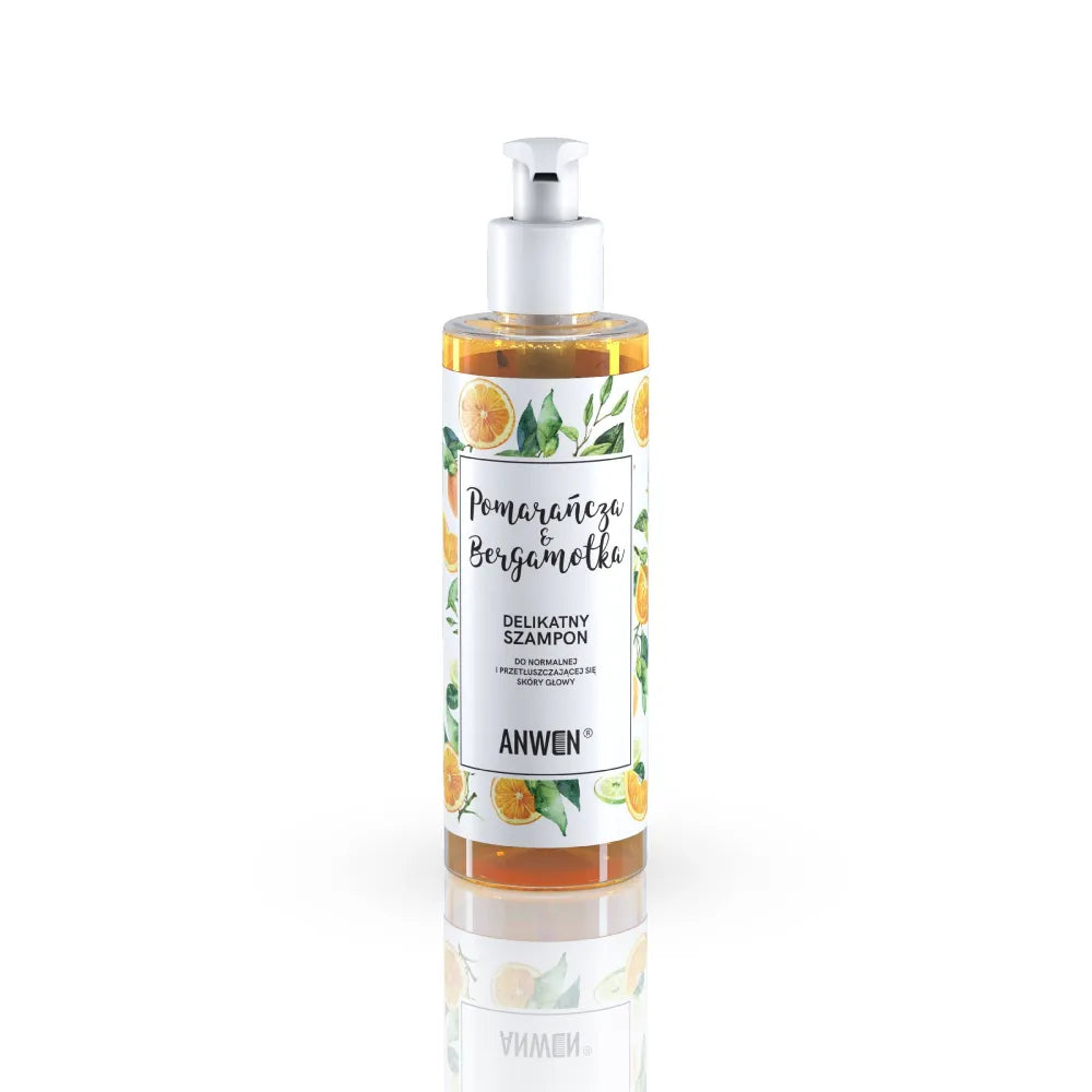 ANWEN SHAMPOO NORMALIOMIS ODAIS ORANŽINIS/BERGAMOTAS - Kosmetika