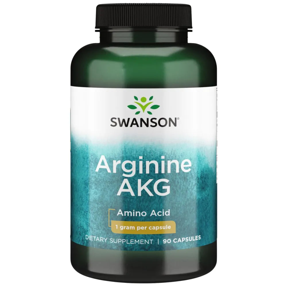 Arginine AKG 1gr 90 CAPS - Swanson - Papildai