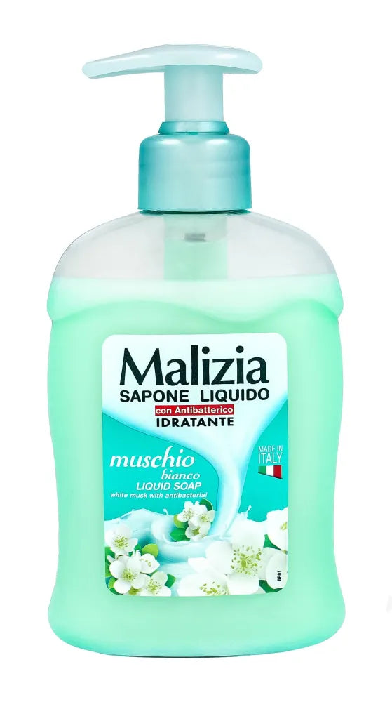 ASCO MALIZIA LIQUID SOAP 300ML BALTA MUSKUSO - Kosmetika