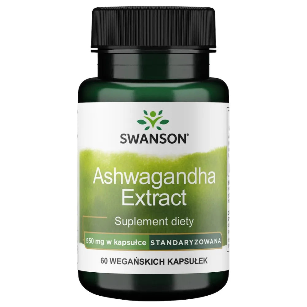 Ashwagandha Extract - 550mg 60 CAPS - Swanson - Papildai