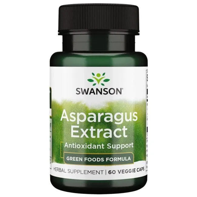 Asparagus - N60 - Šparagų ekstraktas - Swanson - Papildai