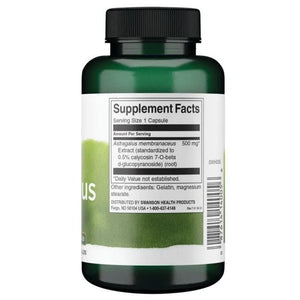 Astragalus - 500 mg - N120 - Kulkšnės šaknies ekstraktas - Swanson - Papildai