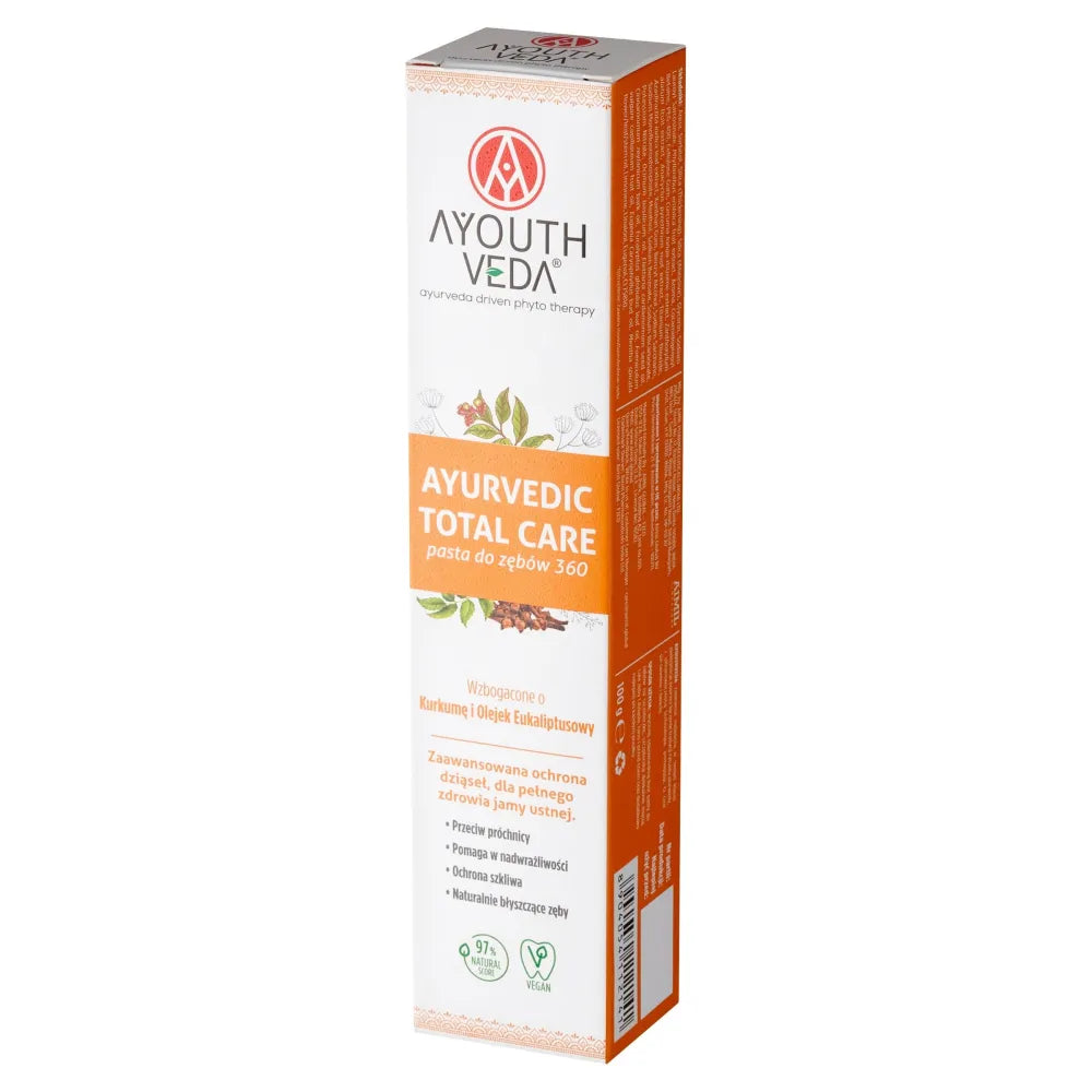 AYOUTHVEDA Ayurvedic Total Care 360 Toothpaste 100 g. - Higiena