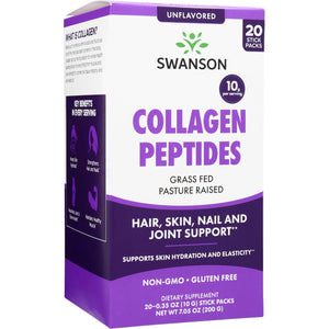 Collagen Peptides 20 Stick Packs - Unflavored - Swanson