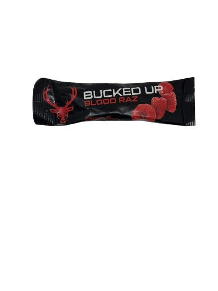 Bucked Up Pre-Workout, Blood Raz - 11g (1 serving) - Bucked Up