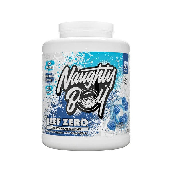 Beef Zero, Blue Raspberry - 1800g - Naughty Boy