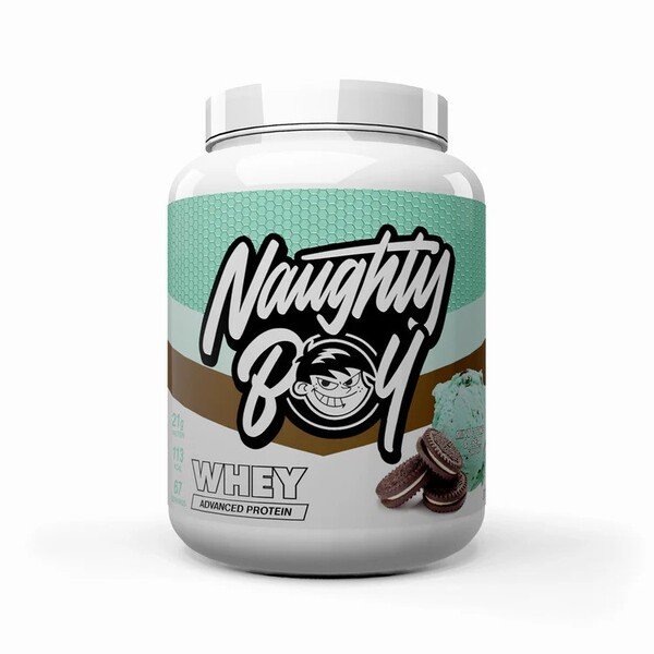 Advanced Whey, Mint Cookies & Cream - 2010g - Naughty Boy