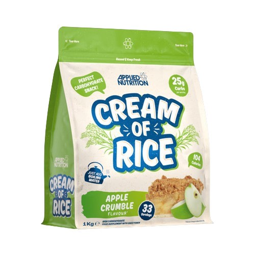 Cream of Rice, Apple Crumble - 1000g - Applied Nutrition