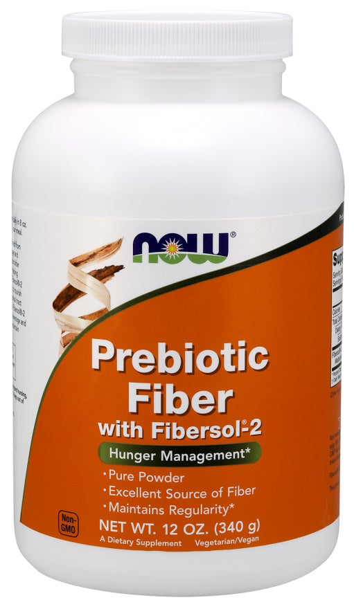 Prebiotic Fiber with Fibersol-2 - 340g - NOW Foods